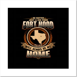 Just A From Fort Hood Texas Hometown Posters and Art